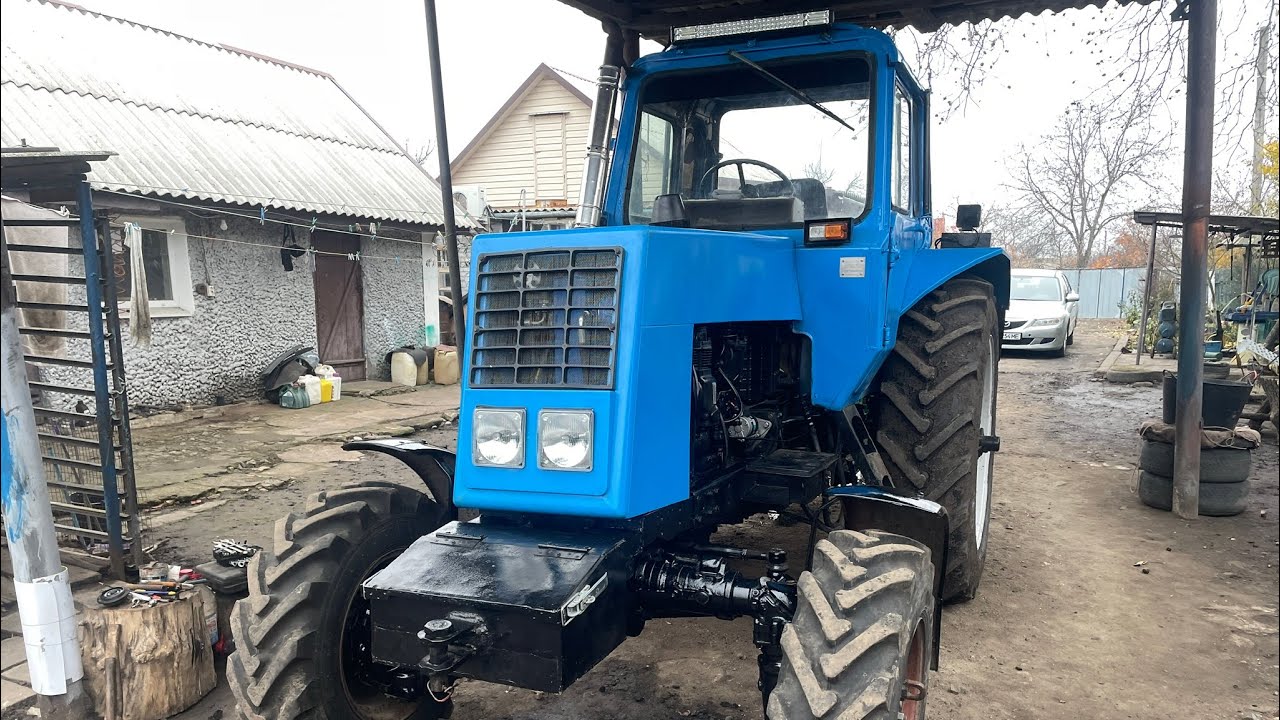 🔥Фінал переобладнання МТЗ-80🚜Встановлення проміжної шестерні⚙️ для активації ПВМ від МТЗ 82.1🔧