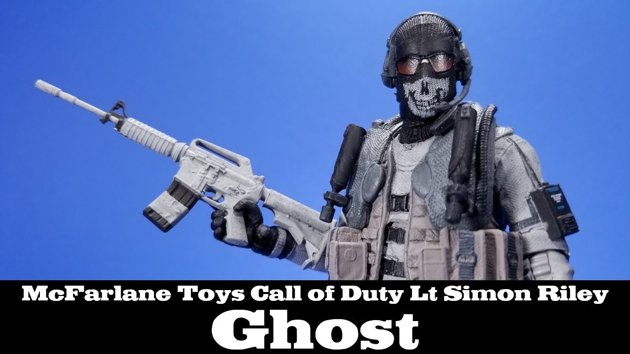 #CallofDuty Ghost Lt Simon Riley McFarlane Toys GameStop Action Figure Review