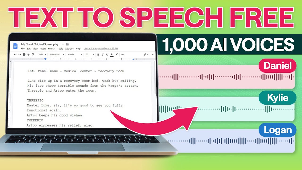 How to Convert Text to Speech for FREE (Tutorial)