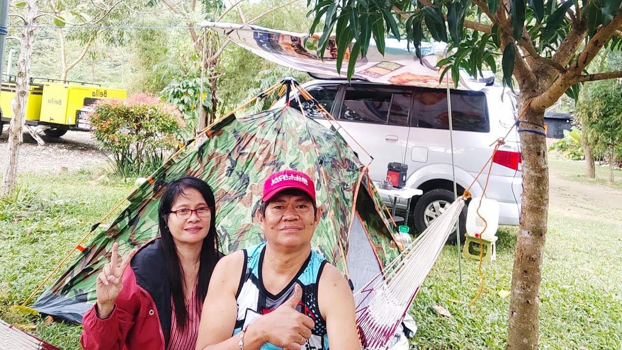 Car Camping with my DIY Awning in The Preseve l Tanay Rizal