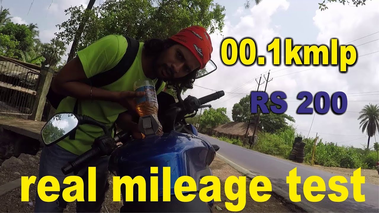 pulsar AS 200cc mileage test | real mileage test | bullet singh boisar