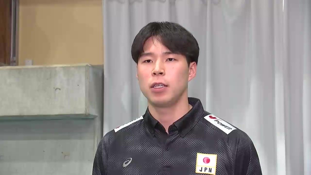 バレー男子日本代表が紫波町で合宿開始　カタールとの親善試合を前に歓迎セレモニー　岩手県 (26/09/18 20:50)