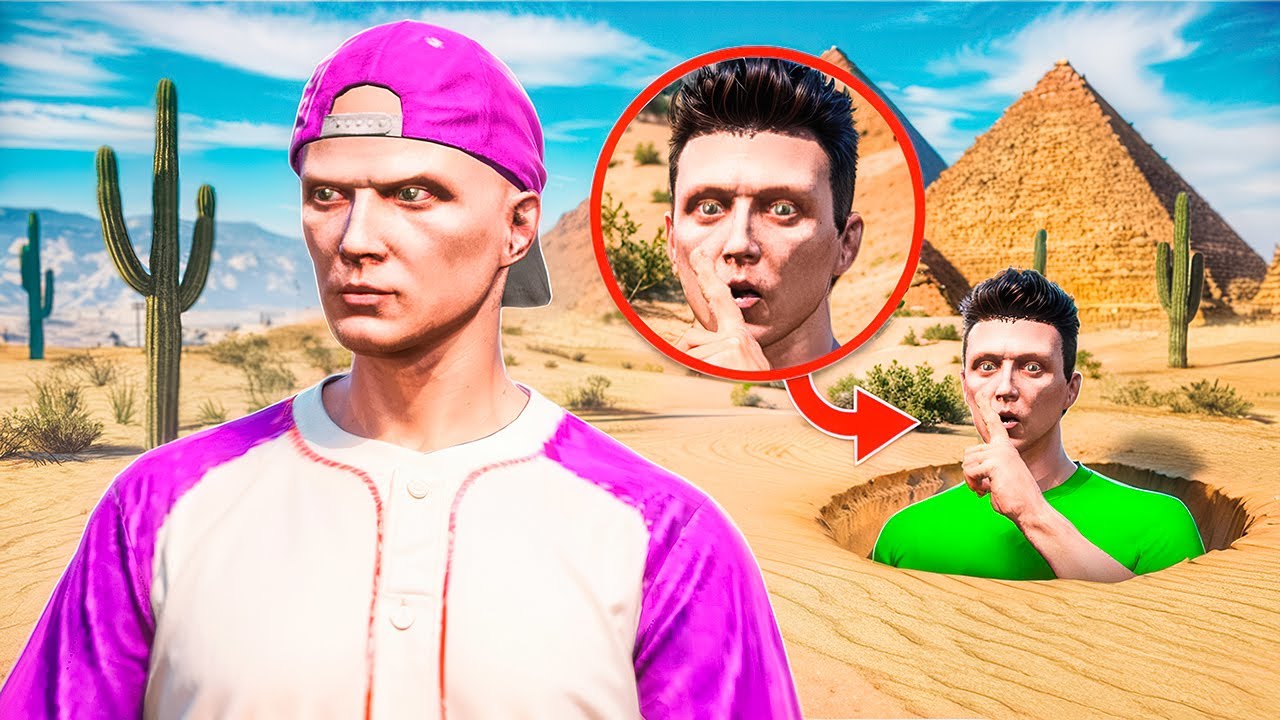 Am Jucat Hide And Seek În Deșert Pe GTA 5!