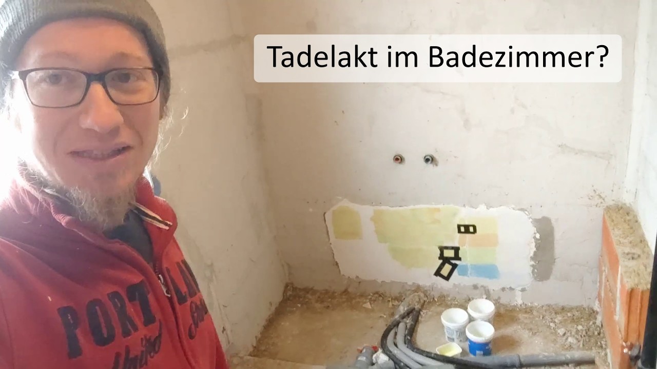 Tadelakt - die ersten Tests!