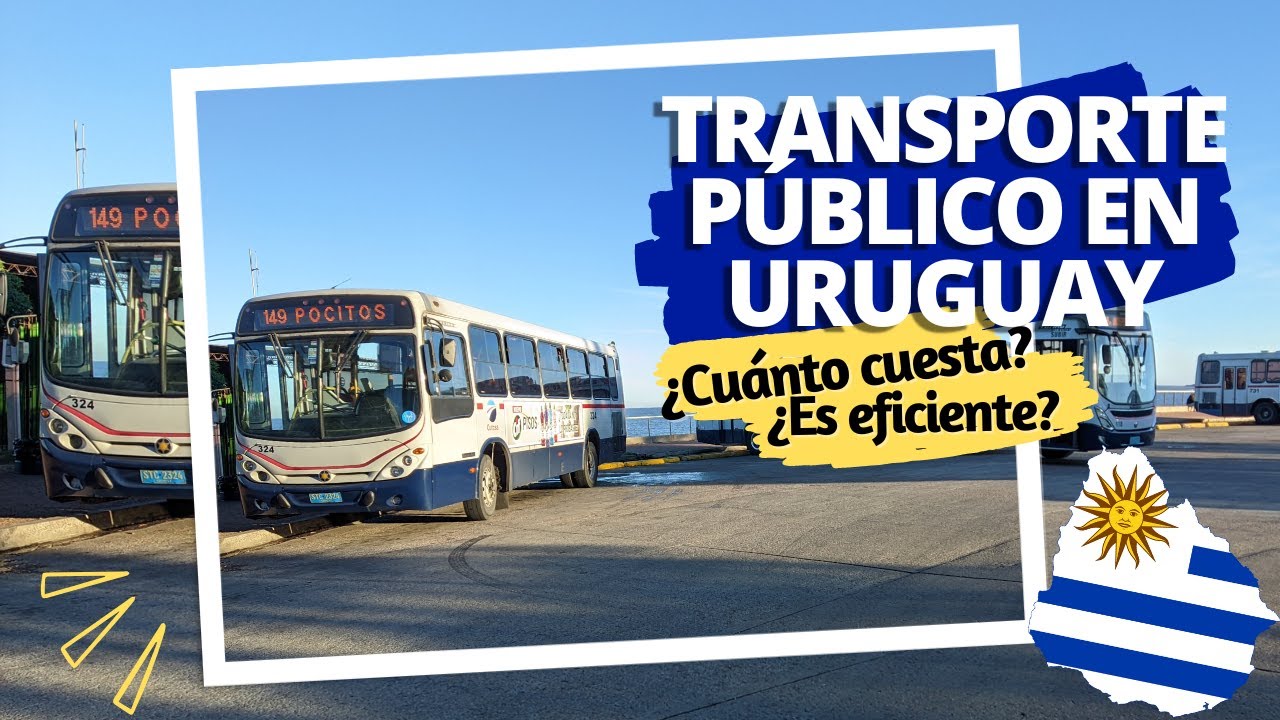 TRANSPORTE PÚBLICO en URUGUAY | ¿Cuánto cuesta? ¿Funciona? #venezolanosenuruguay
