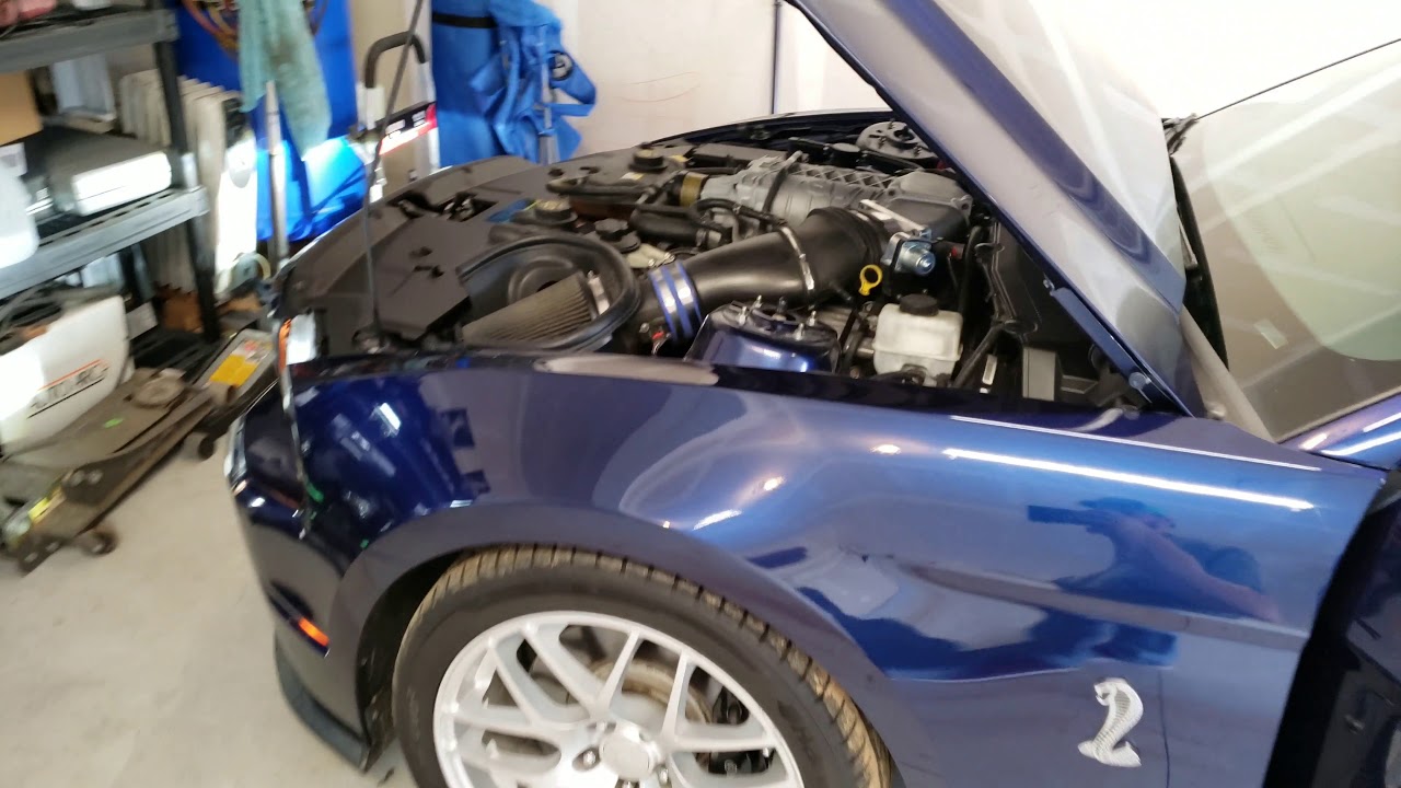trinity 2.3 supercharger swap on my 2010 gt500!