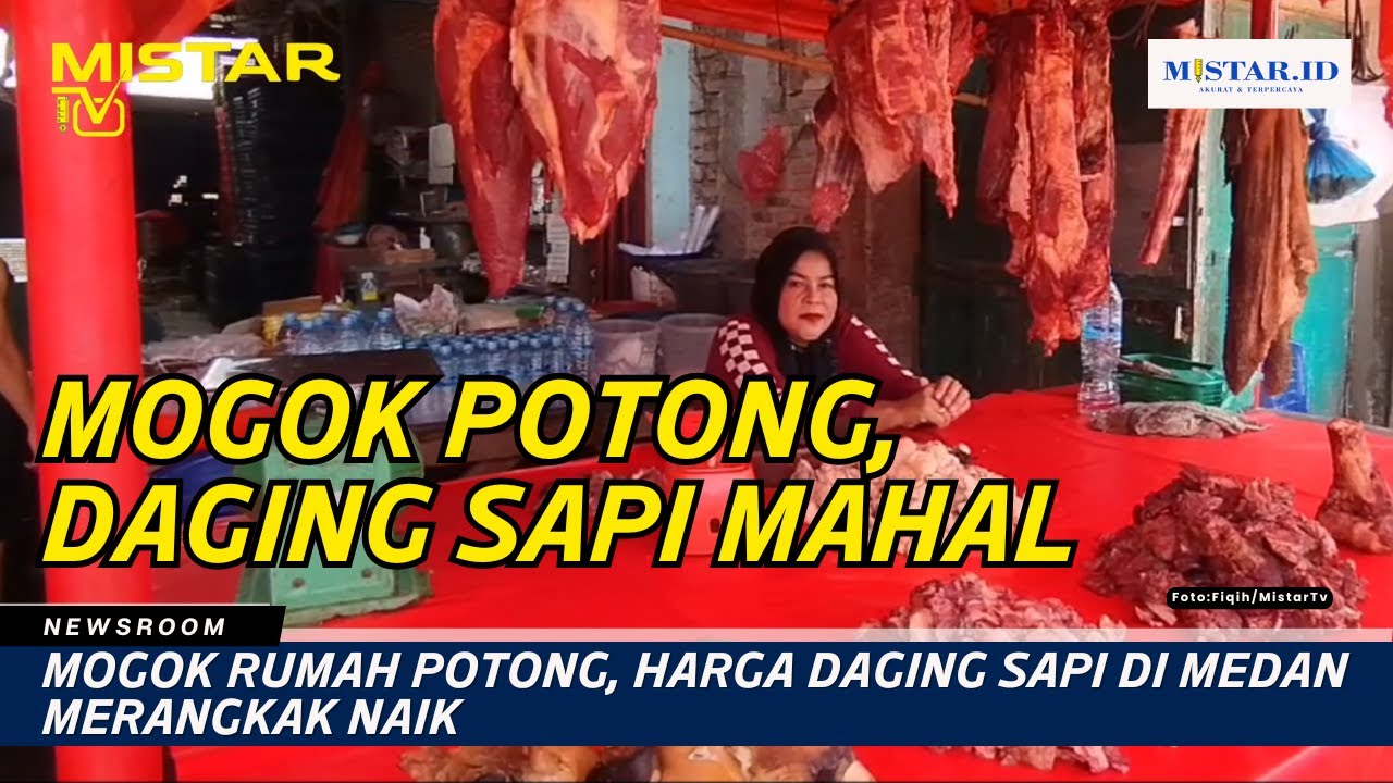 Mogok Rumah Potong, Harga Daging Sapi di Medan Merangkak Naik