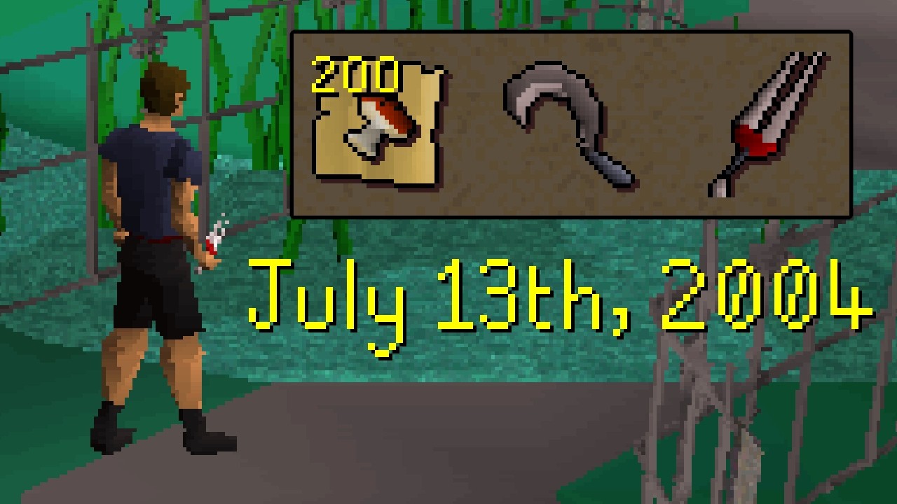 Вы заходите в Runescape, и на дворе 13 июля 2004 г. (#26)