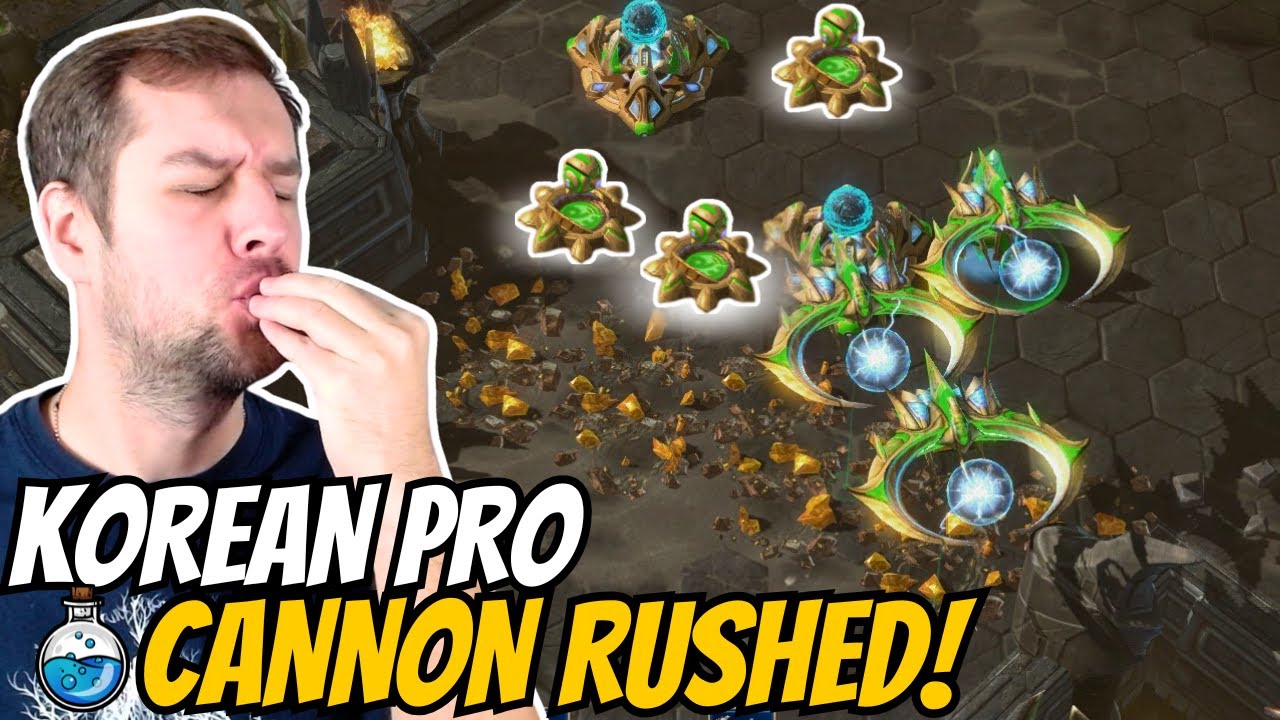 Korean Pro tastes European Cheese! | Cannon Rush in Grandmaster #240 StarCraft 2