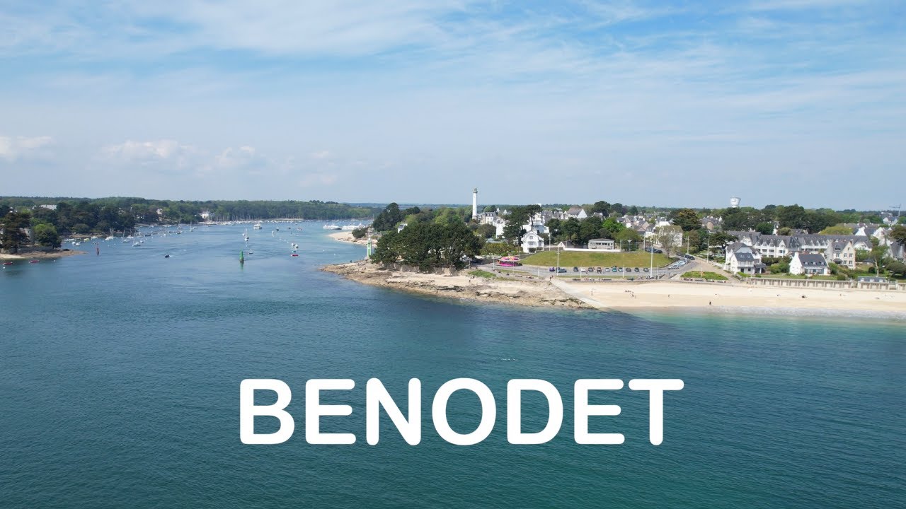 Benodet, Finistère - Vue du ciel