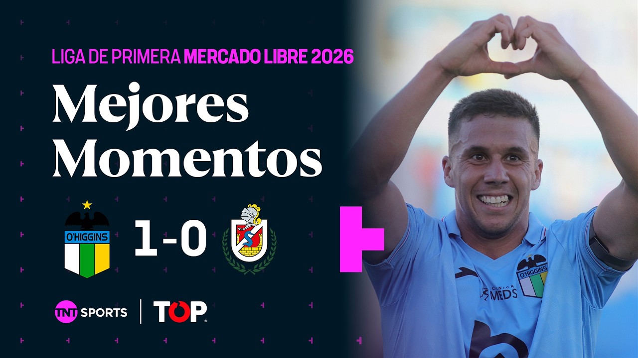 Compacto TOP | 🔵 O&rsquo;Higgins 1 - 0 🔴⚪ CD La Serena | Liga de Primera Mercado Libre 2026 - Fecha 2