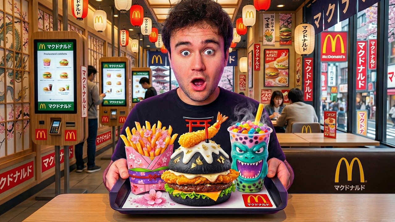 JE TESTE UN MCDO JAPONAIS (c'est une dinguerie)