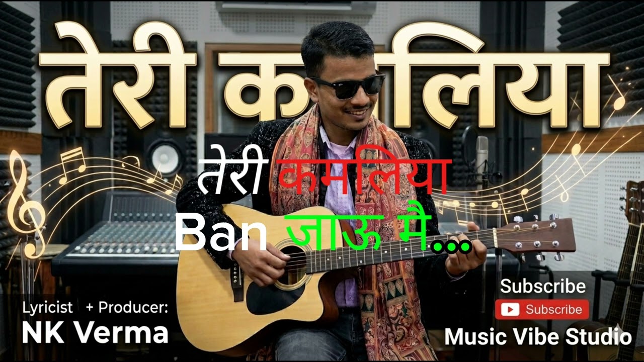 Teri Kamliya ❤️ New Hindi Love Song 2026 | Romantic Song | Heart Touching Love Song |Love Song