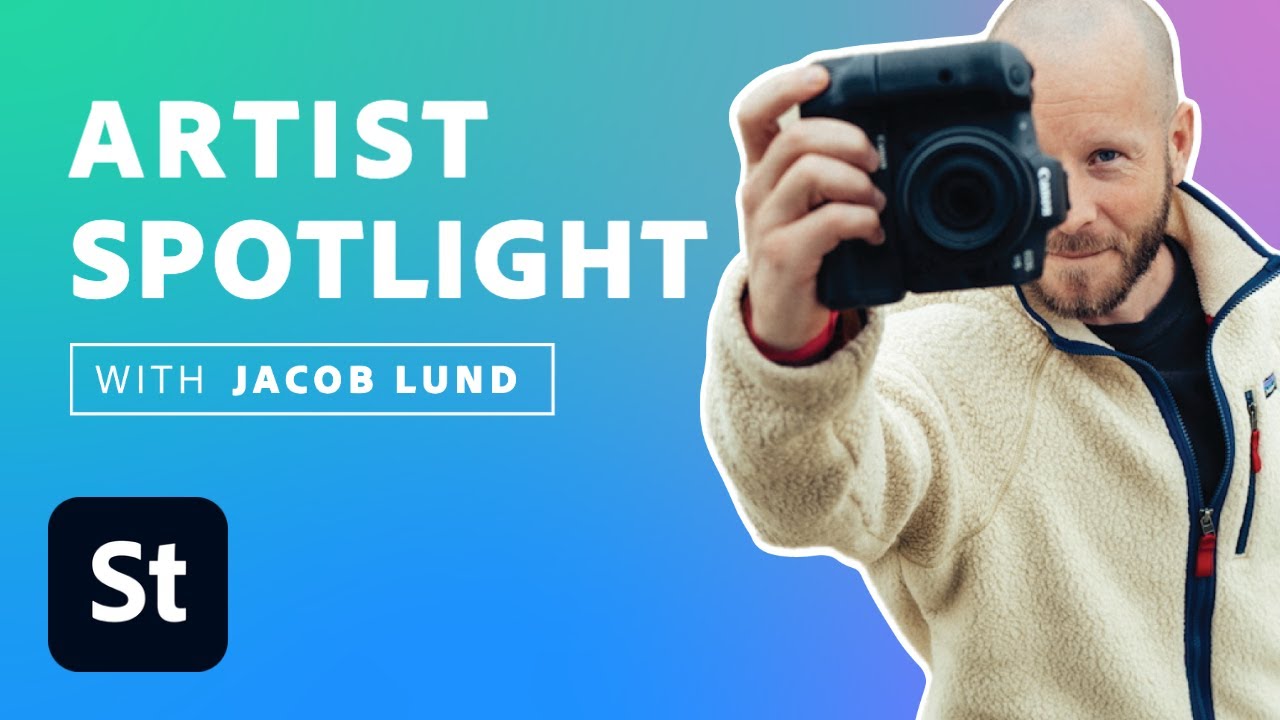 Jacob Lund | Adobe Stock Artist Spotlight: Episode 31 | Adobe Creative Cloud