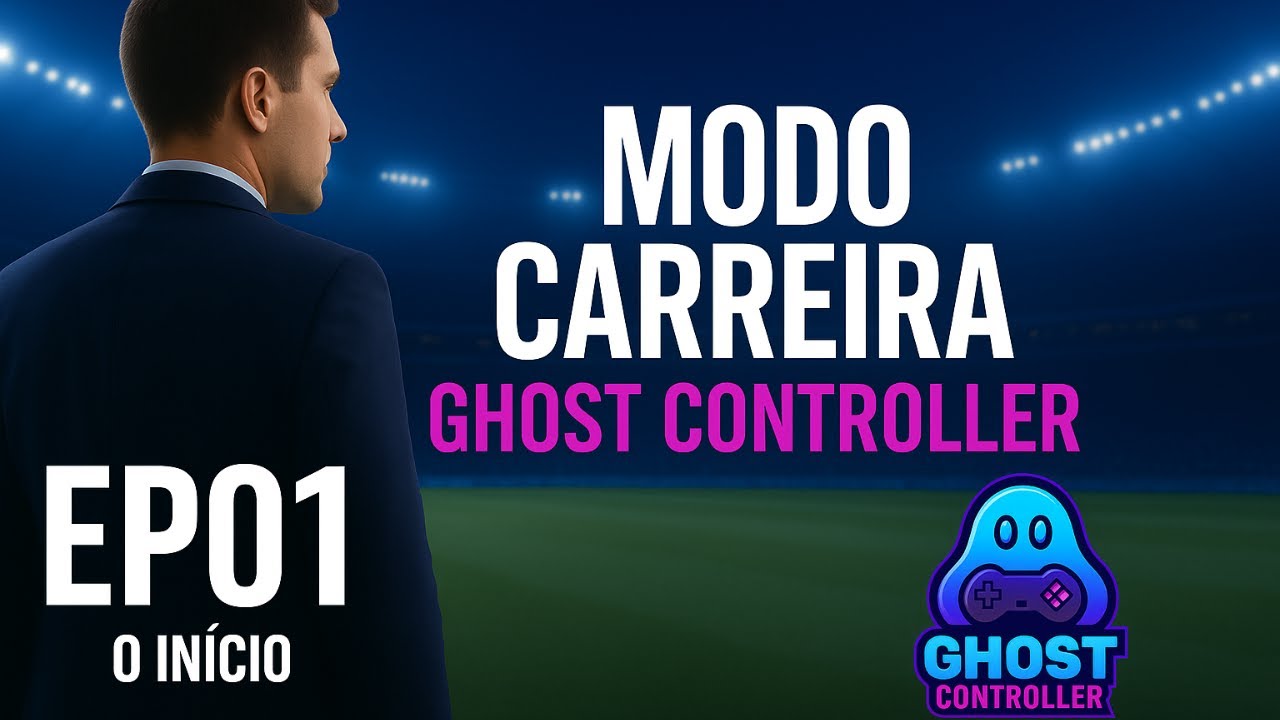 O COMEÇO DA LENDA | FC26 MODO CARREIRA TREINADOR – GHOST CONTROLLER #EPI1