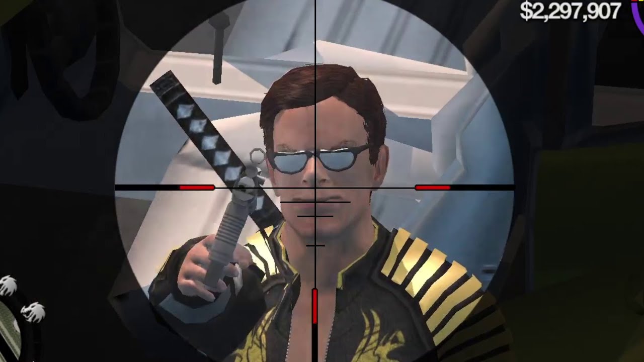 Saints Row 2 Sniper Rifle Destruction
