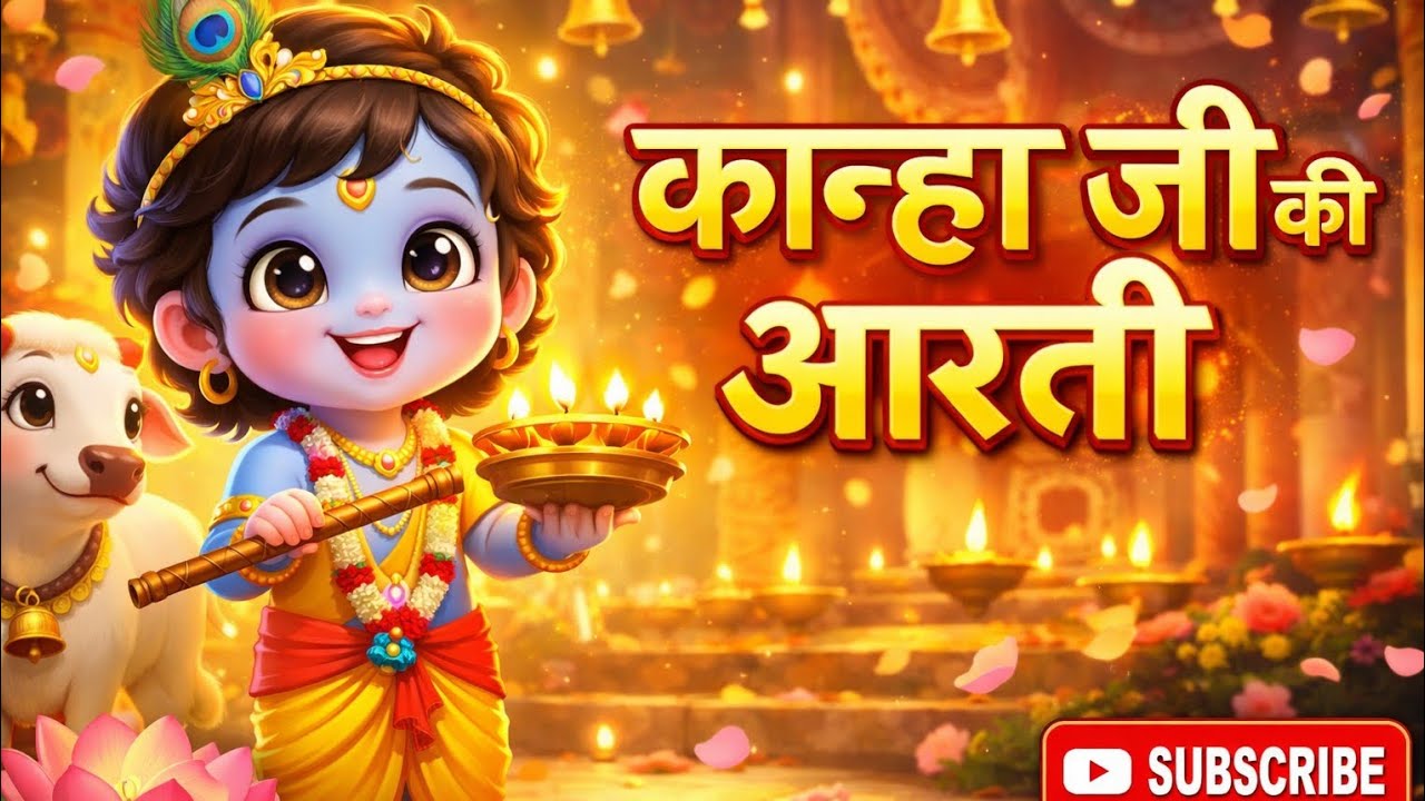 कान्हा जी की प्यारी आरती 🌸 | DJ Remix Bhakti | Shri Krishna Aarti
