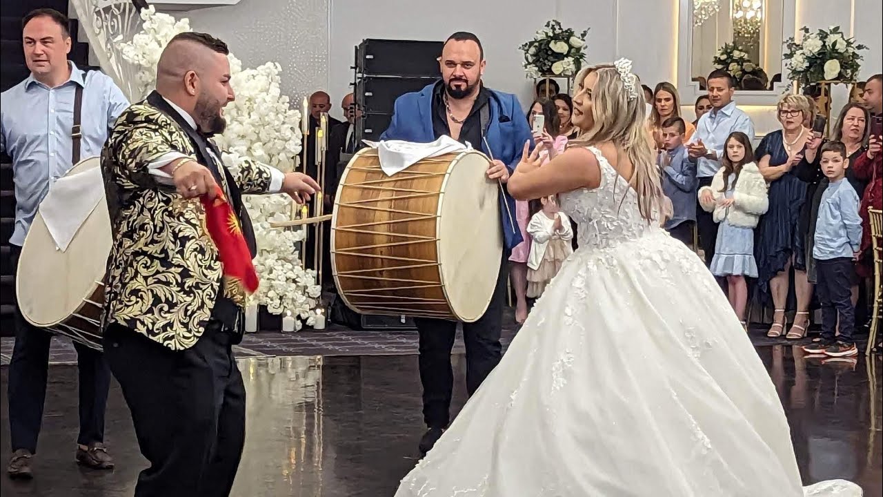 MACEDONIAN WEDDNING part 2 (NELKOSKI -PAREVSKI) MAKEDONSKA SVADBA -TUSE & AMADEUS BAND