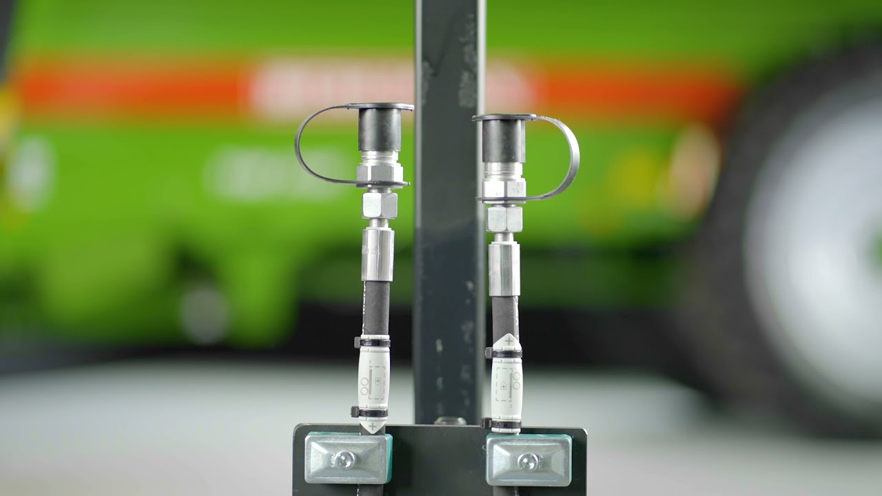 BERGMANN | Bedienung Dungstreuer und Universalstreuer &uuml;ber Traktorhydraulik