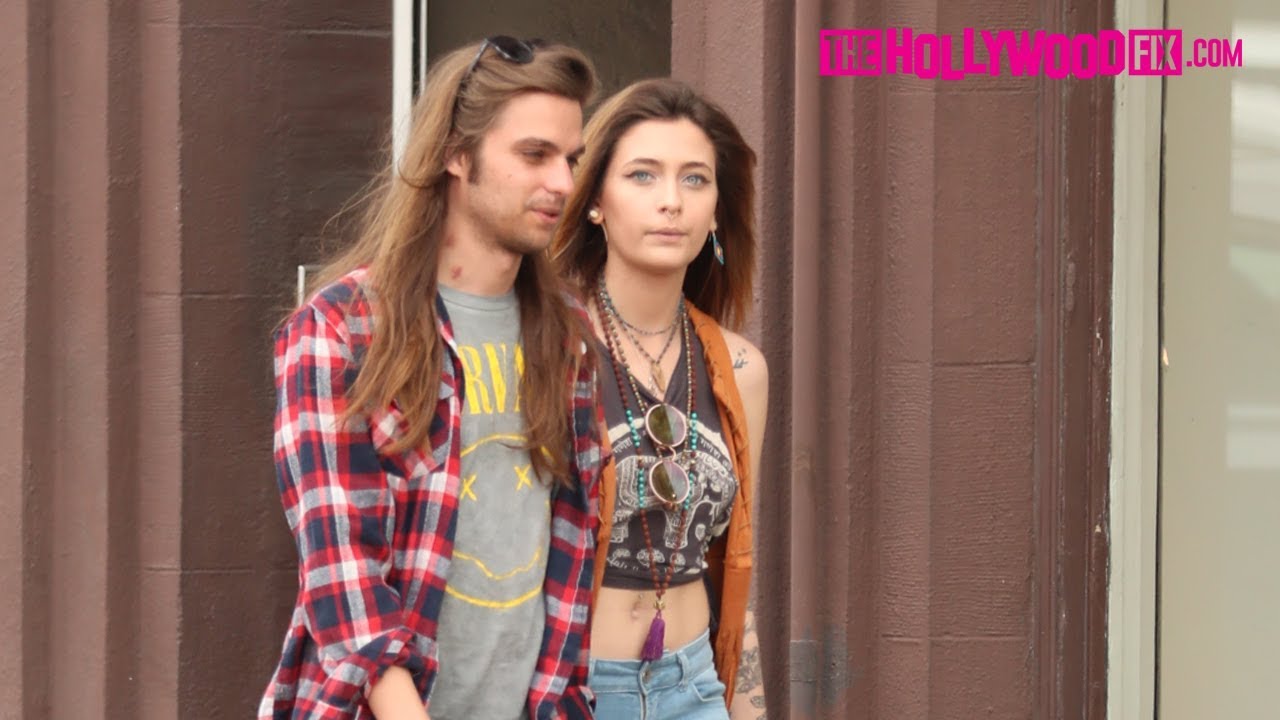 Paris Jackson & Her Boyfriend Gabriel Glenn Hold Hands While Out Shopping Together On Melrose Ave.