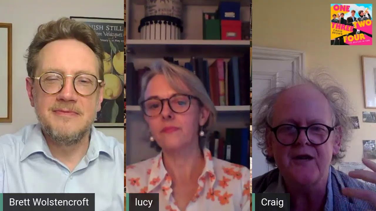 Craig Brown with Lucy Kellaway