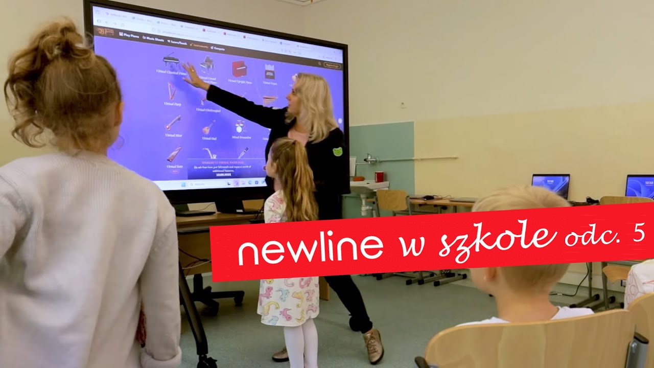 Monitor Interaktywny w Szkole: Szkoła Podstawowa nr 39 w Gdyni | Newline Interactive odc. 5