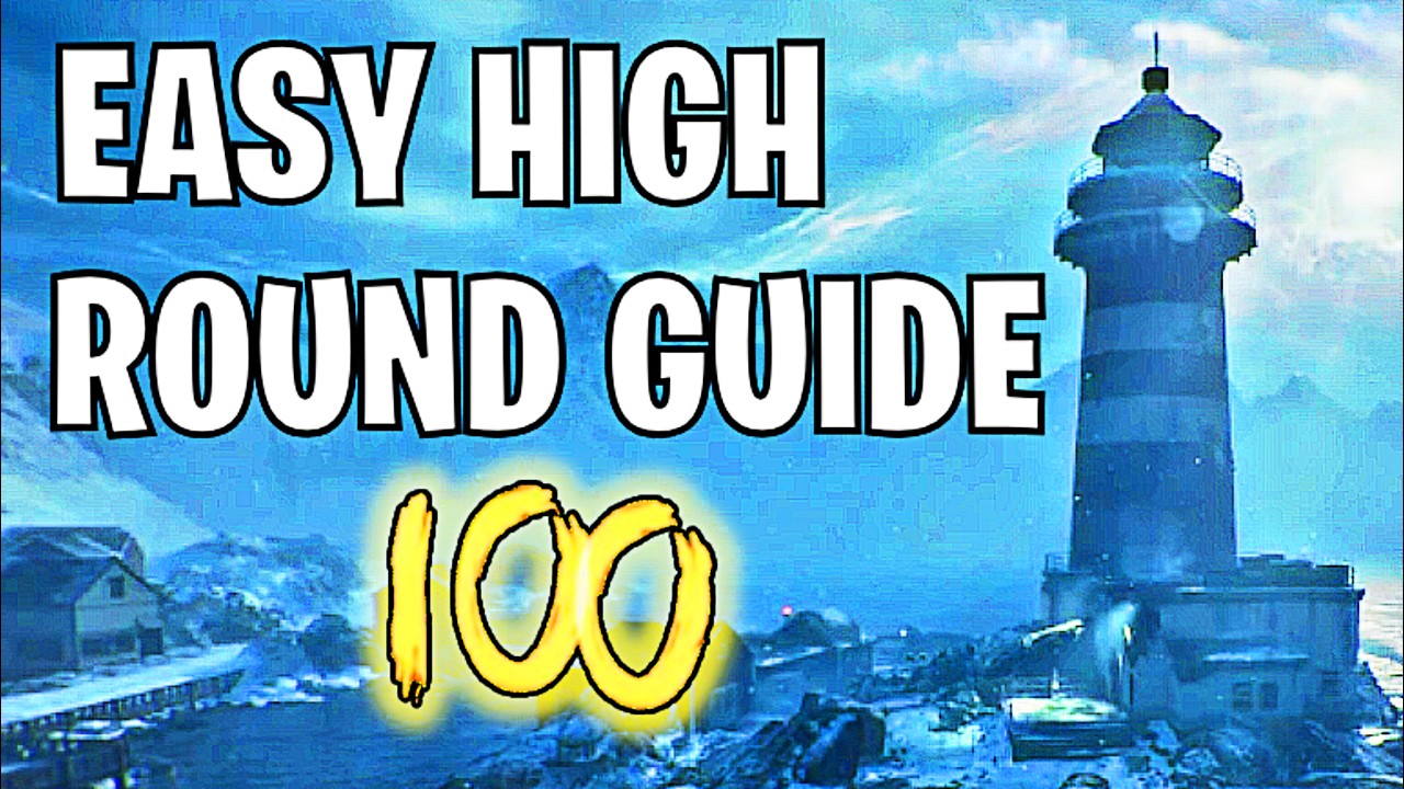 EASY Round 100 Zombies Strategy on LIGHTHOUSE