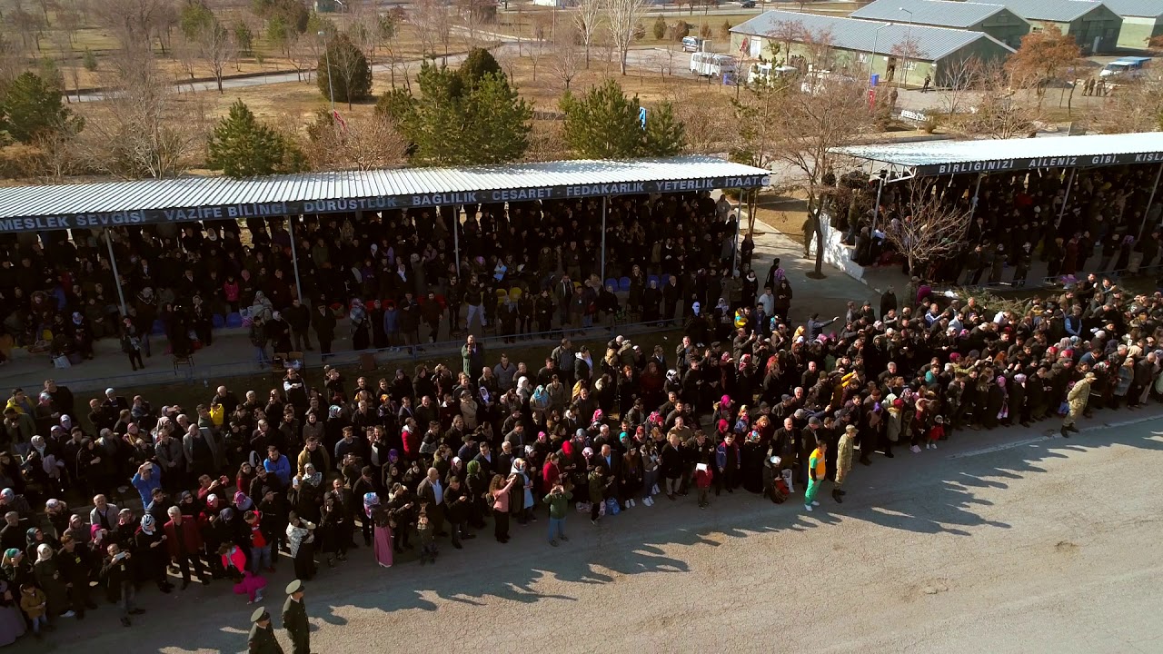 Erzincan 59'uncu Topçu Eğitim Tugay Komutanlığı Bedelli Askerler (BD13) Yemin Töreni 22.03.2019