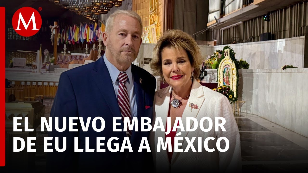Ronald Johnson formalizes his arrival in Mexico as U.S. ambassador