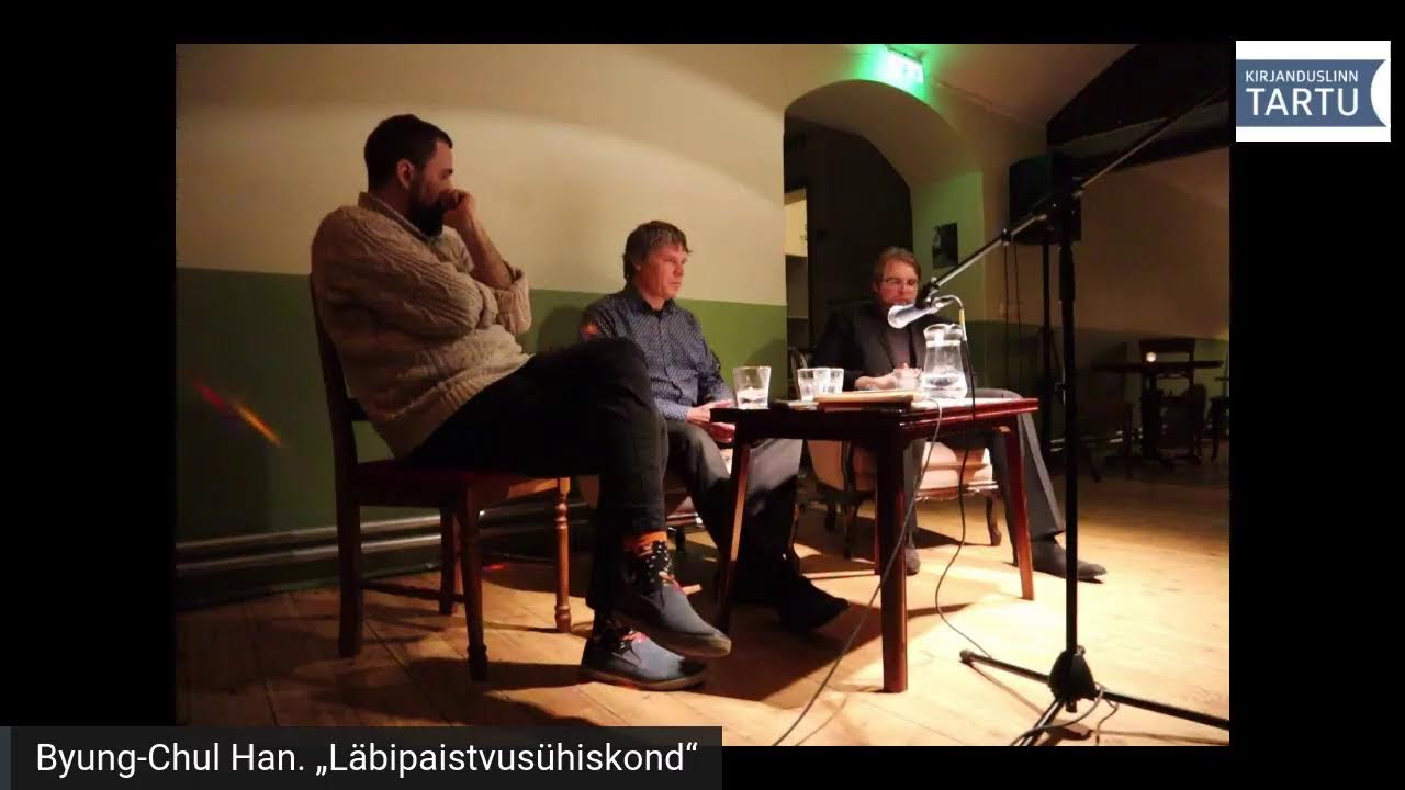 Kirjanduslik teisip&auml;ev. Byung-Chul Han. &bdquo;L&auml;bipaistvus&uuml;hiskond&ldquo;