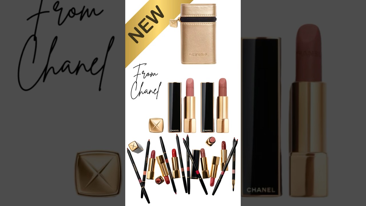Новый набор Chanel Rouge Allure Velvet: помада, карандаш для губ и помада 💋 #chanelbeauty #makeup
