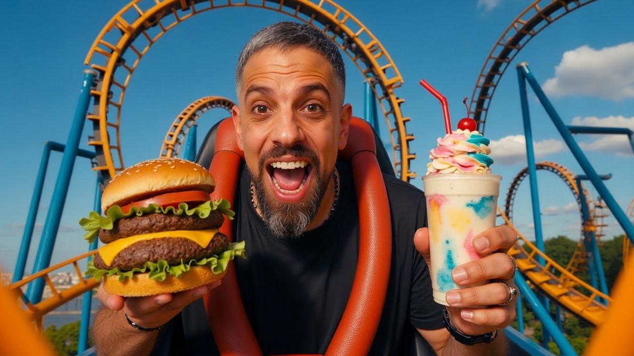 TESTAR MAT PÅ GRÖNA LUND