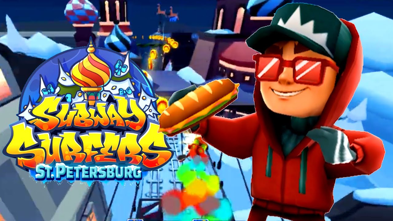 Subway Surfers Festive Jake in the New St. Petersburg City