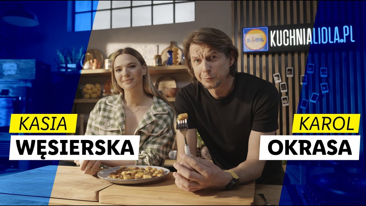 Kasia Węsierska i Karol Okrasa przygotowują kluski Z CHORIZO 🌶️ | Karol Okrasa & Kuchnia Lidla