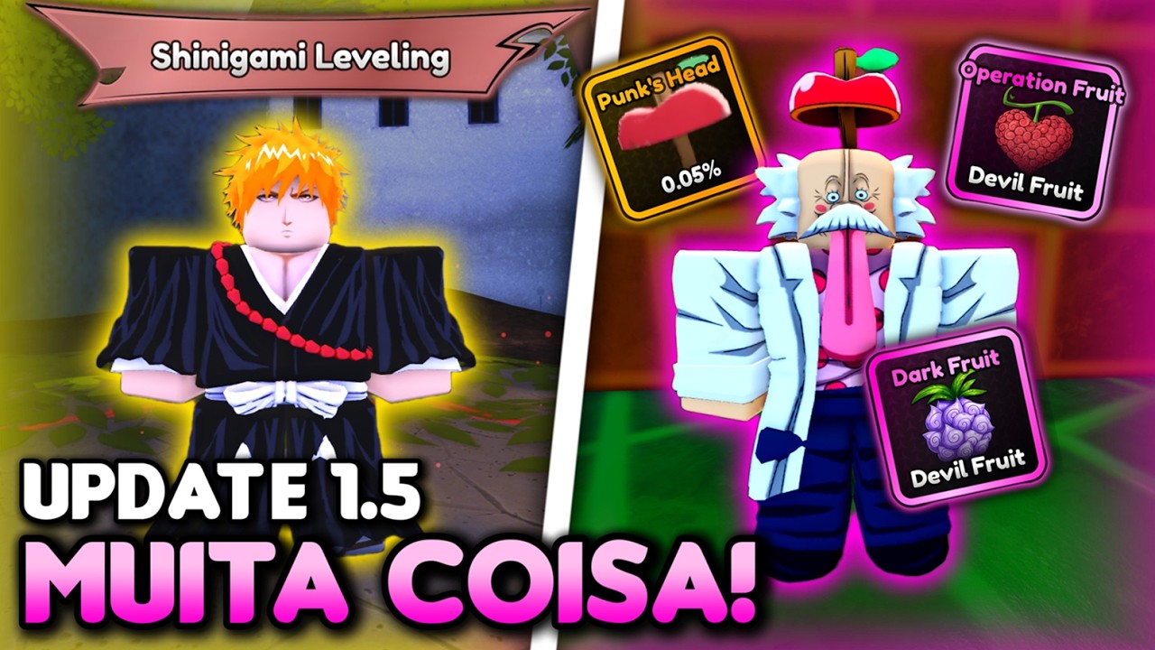 👻MAIOR MINI UPDATE DO ANIME GHOSTS!!👻 Novas Frutas, Acessório, Progressions...🔥