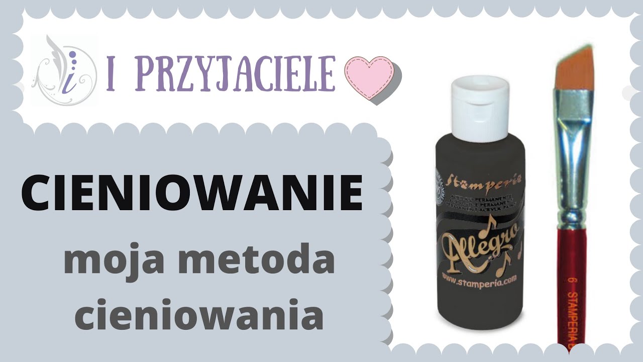 Decoupage technika cieniowania, cieniowanie krok po kroku DIY
