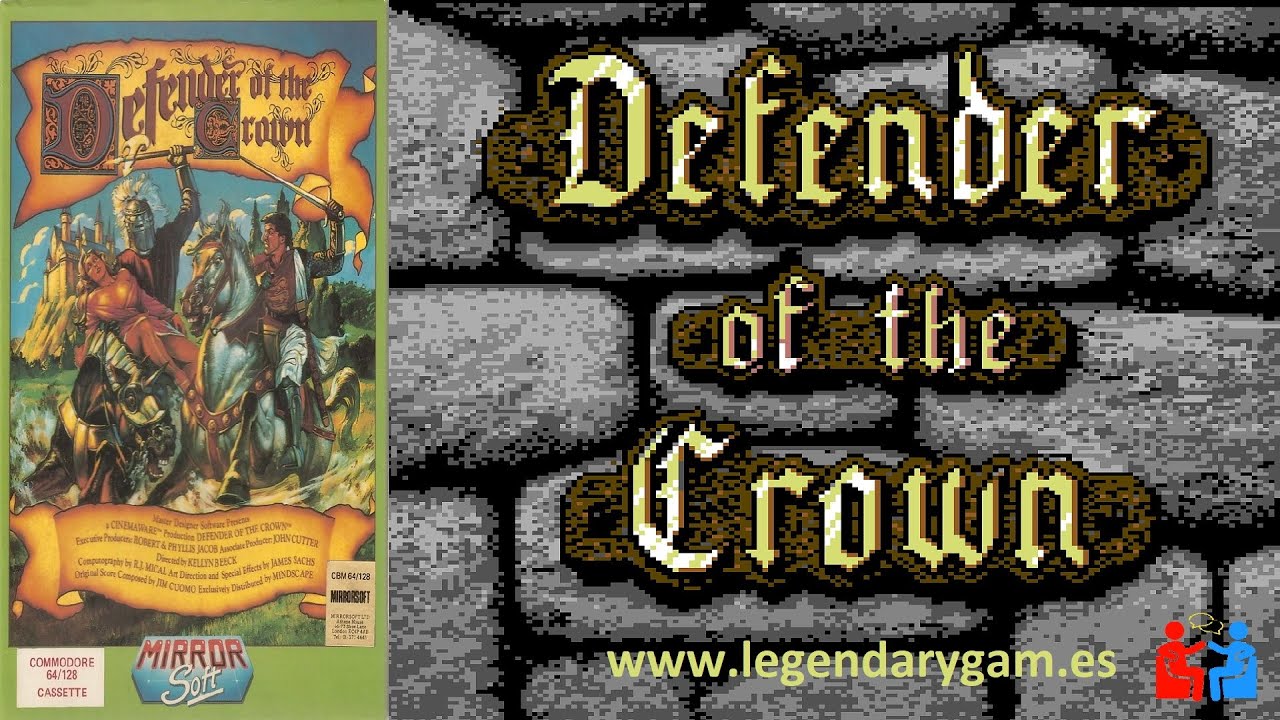Defender of the Crown (1986) - C64 - Let's Play - Legendary Games - Complete