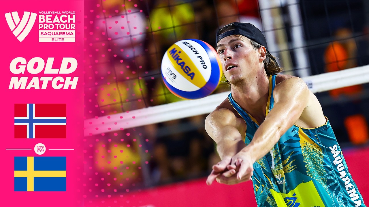 Mol/S&oslash;rum vs. H&ouml;lting Nilsson/Andersson - Gold Match Highlights | Saquarema 2026 #BeachProTour