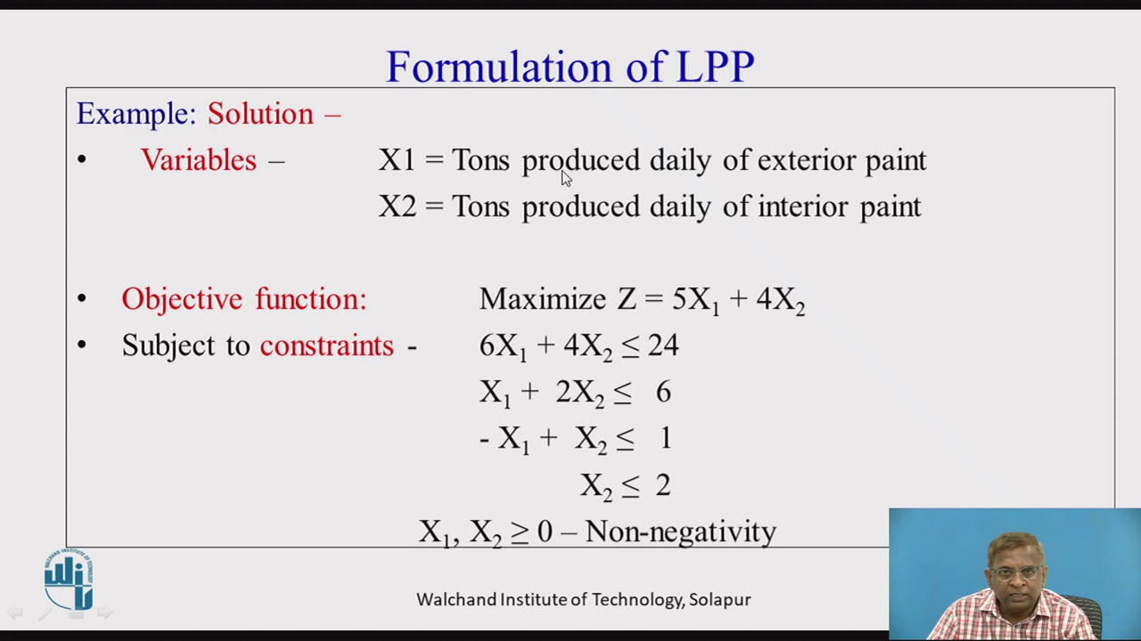 Formulation of LPP