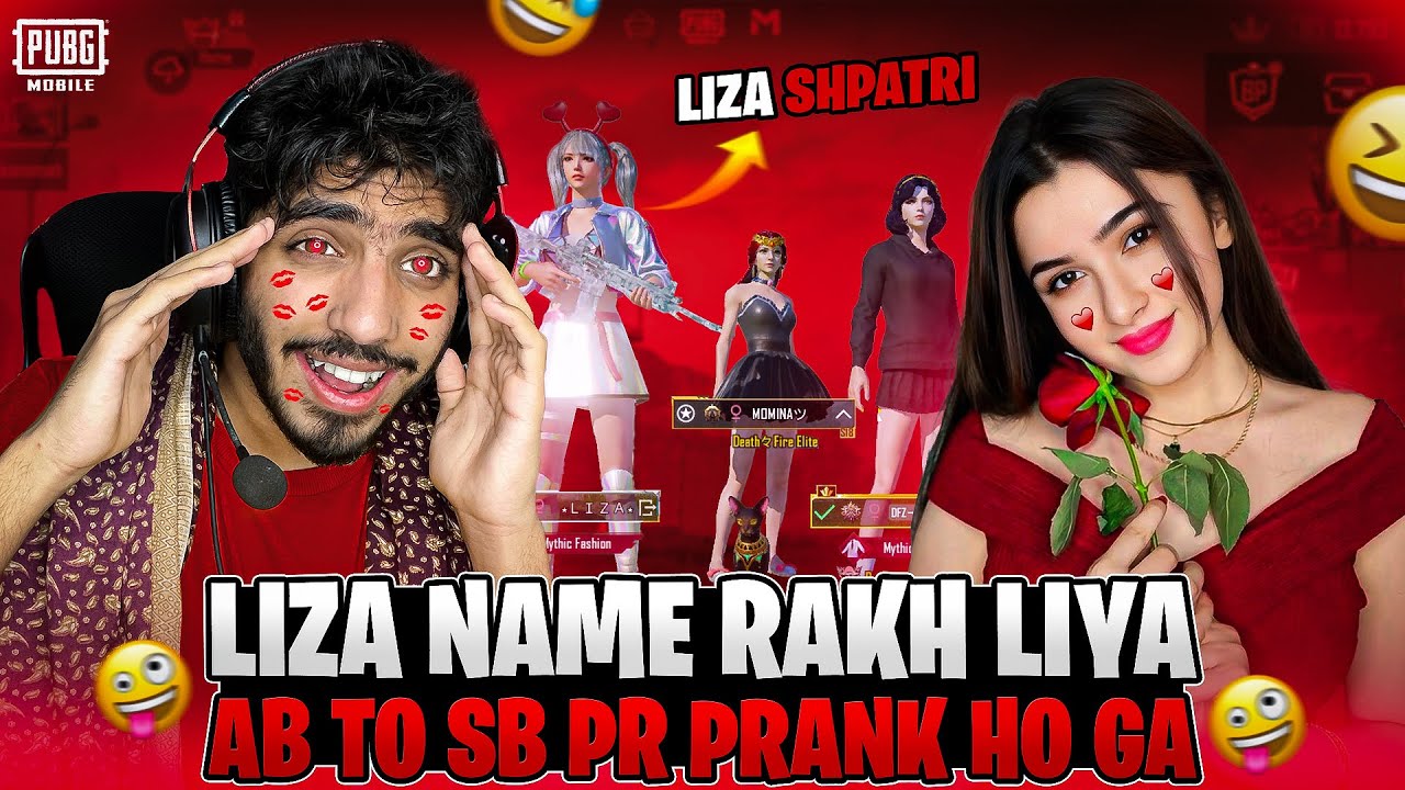 LIZA NAME RAKH LIYA 😂 AB AYE GA RA MAZA   | Pubg Mobile | Balungra YT