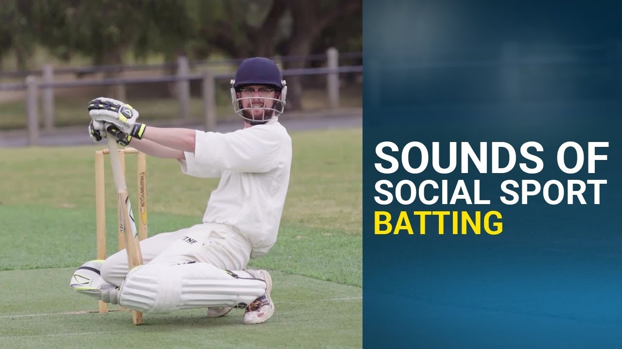 Sounds Of Social Sport - Cricket Batting