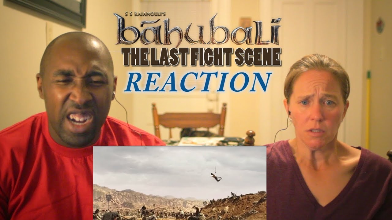 Reacting To Bahubali:The Beginning War Scene 