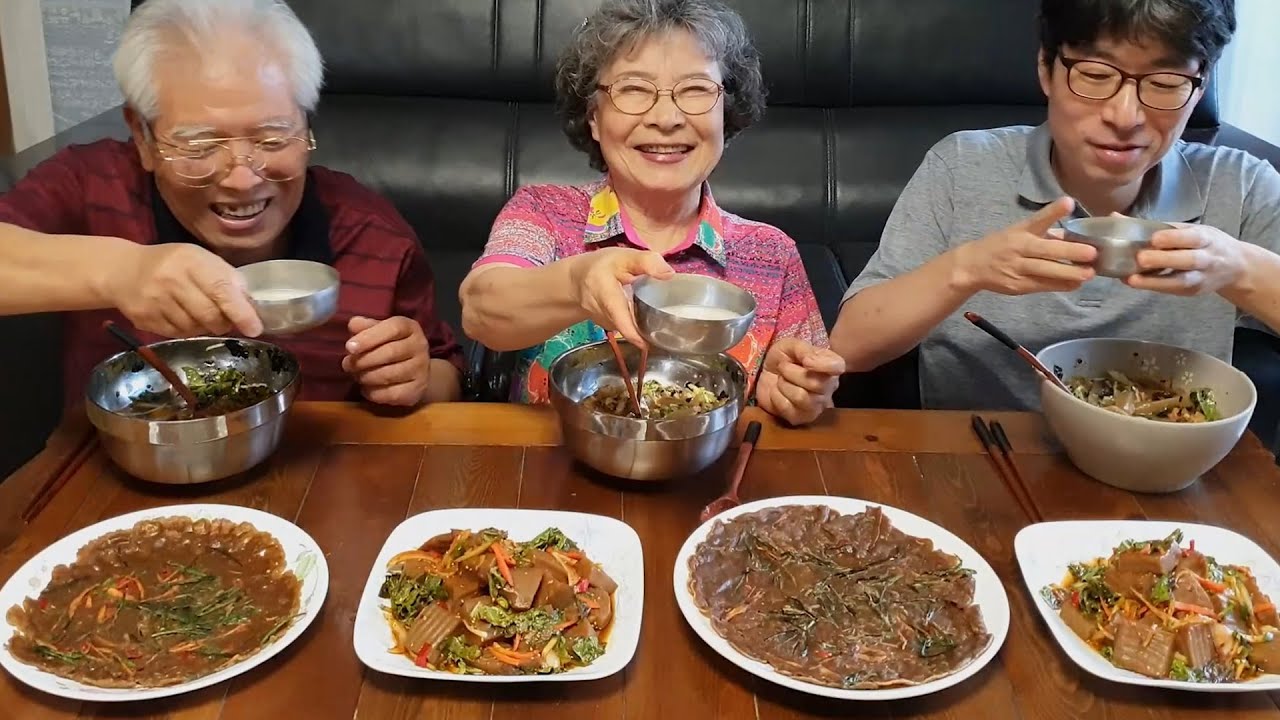 Коллекция блюд из желе из желудей, приготовленных бабушкой~! (рецепт)