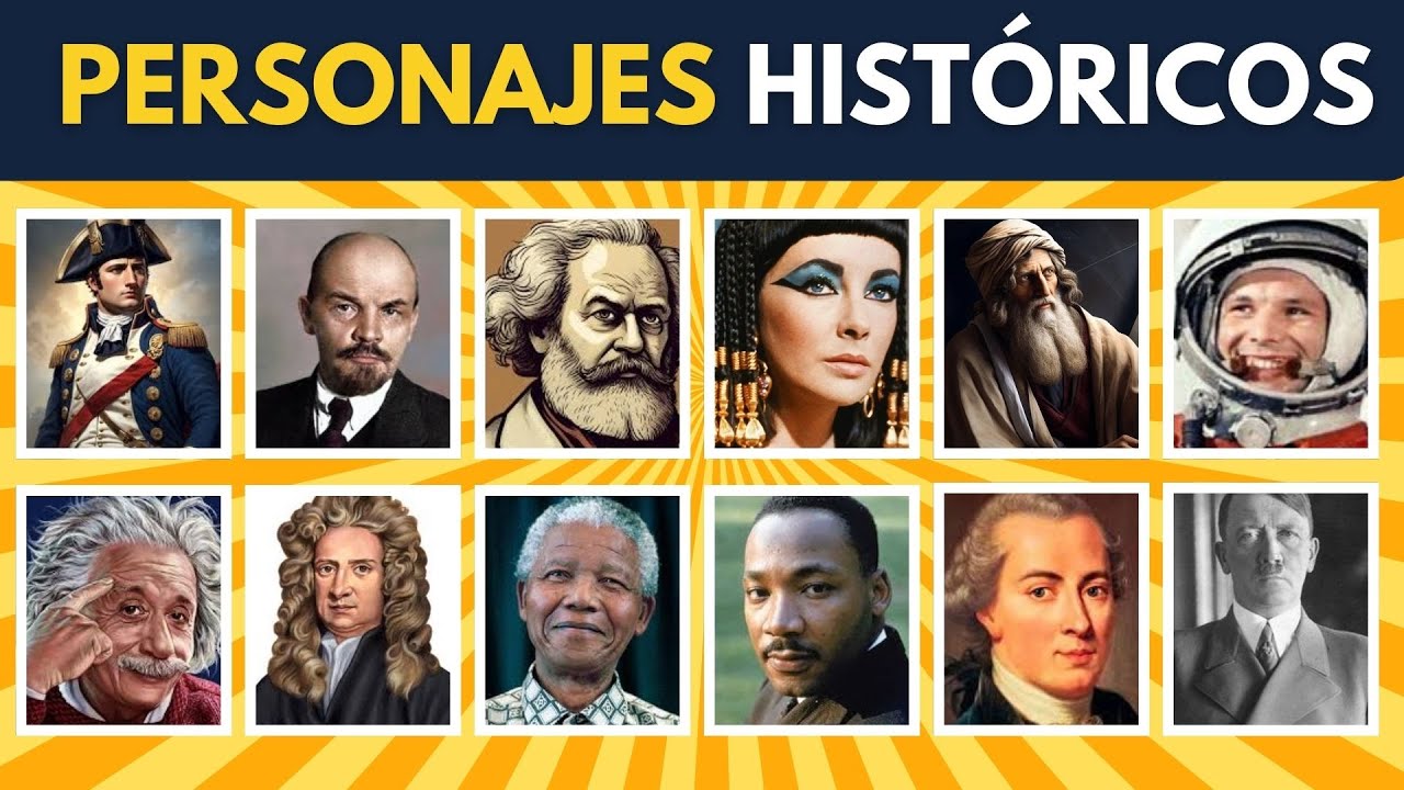 ADIVINA QUIÉN ES EL PERSONAJE HISTÓRICO 📚🌍 TEST DE CULTURA GENERAL 🧠