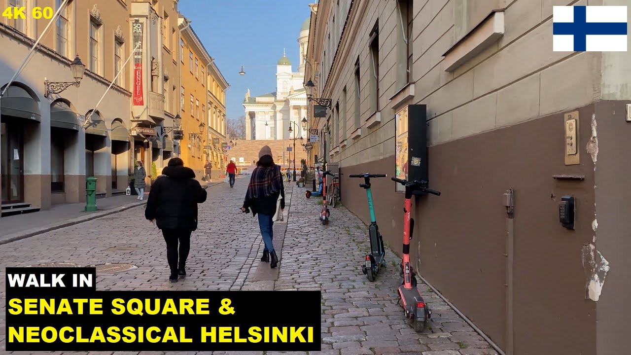 City Walk In Helsinki: Kruununhaka (Nov 2021)