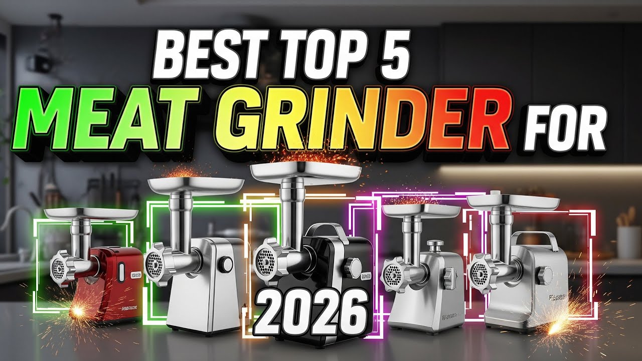 Best Top 5 Meat Grinder For 2026 | Powerful & Durable Kitchen Picks