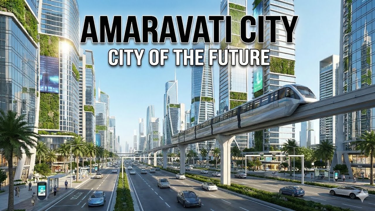 Future Amaravati City | Future of Andhra Pradesh&rsquo;s Capital City #amaravati #amaravaticity