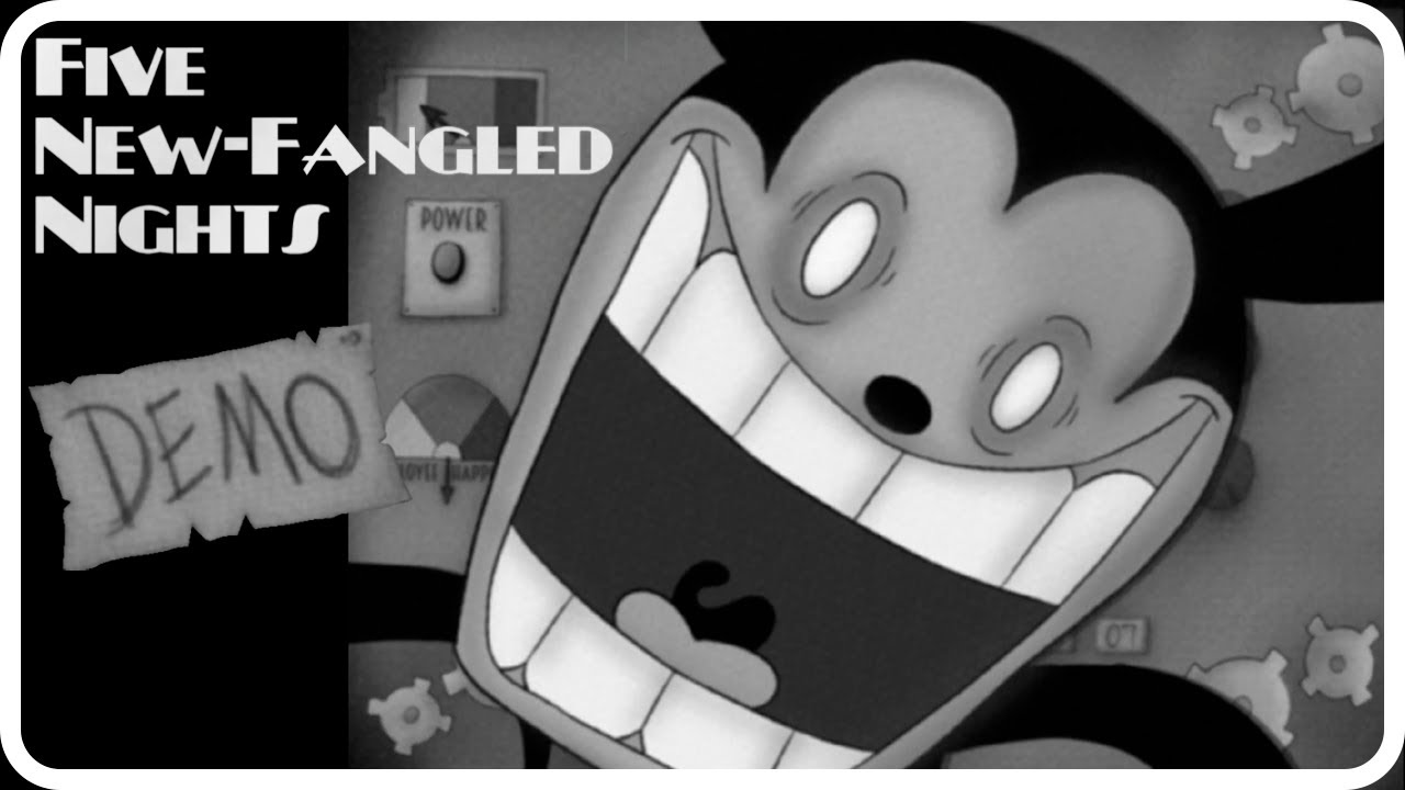Five New-Fangled Nights Demo Walkthrough Night 1-2 + All Jumpscares