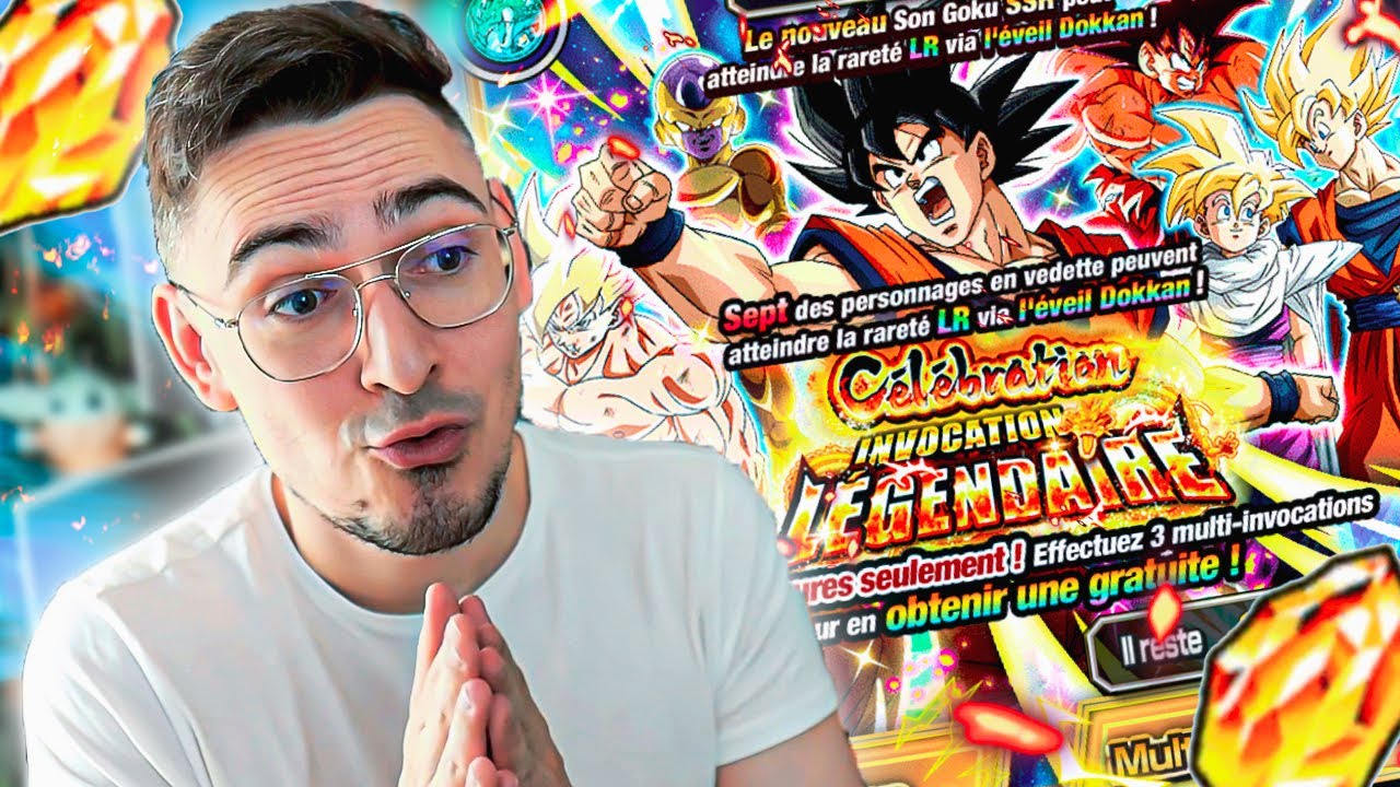 INVOCATION GOKU DRAGON BALL Z KAI LR 🔥🔥🔥 DOKKAN BATTLE