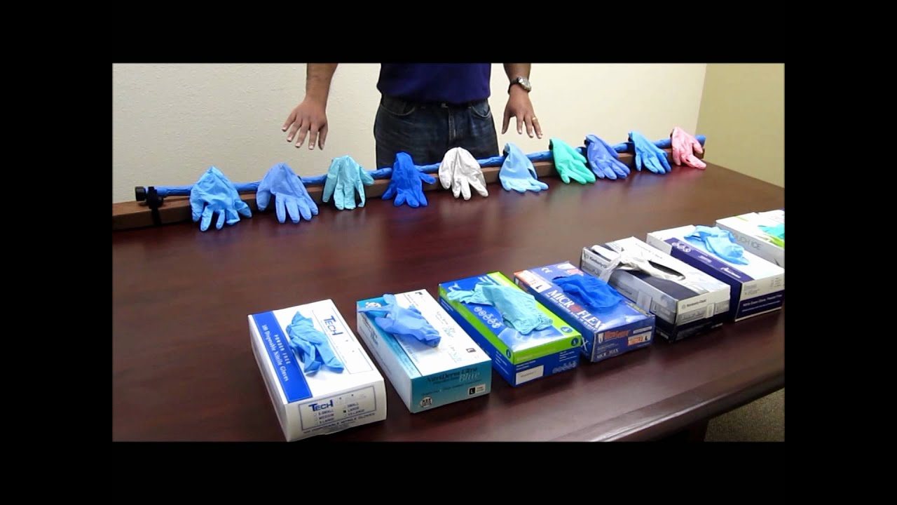 Unique Nitrile Glove Softness Comparison Test